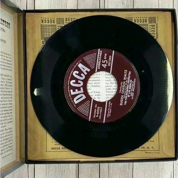 VTG Tchaikovsky Waltzes Los Angeles Philharmonic 3 Used Vinyl Records Sleeves - Picture 5 of 13